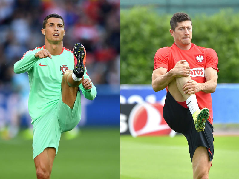 ليفاندوفسكي ورونالدو