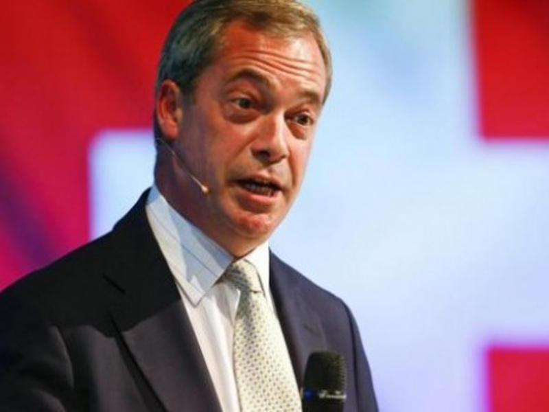 نايجل فاراج زعيم حزب استقلال المملكة المتحدة 