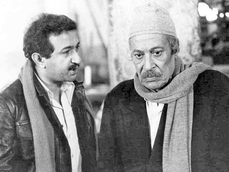 عماد حمدي ونور الشريف في «سواق الأتوبيس»