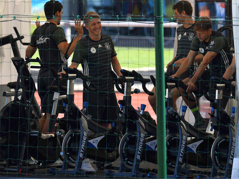 جانب من استعدادات المنتخب الألماني