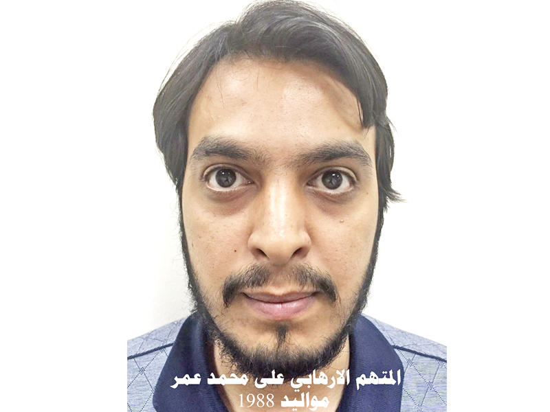 المتهم علي محمد عمر