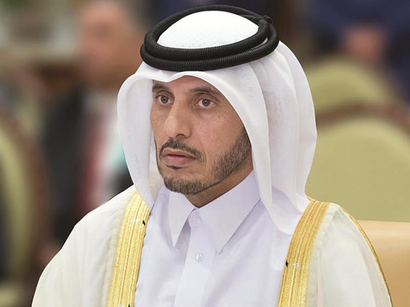 رئيس مجلس الوزراء ووزير الداخلية القطري الشيخ عبدالله بن ناصر بن خليفة آل ثاني