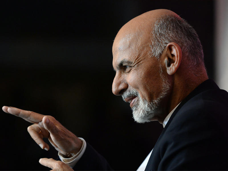 الرئيس الافغاني اشرف غني