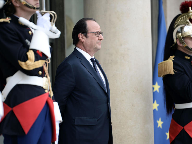 الرئيس الفرنسي فرنسوا هولاند 