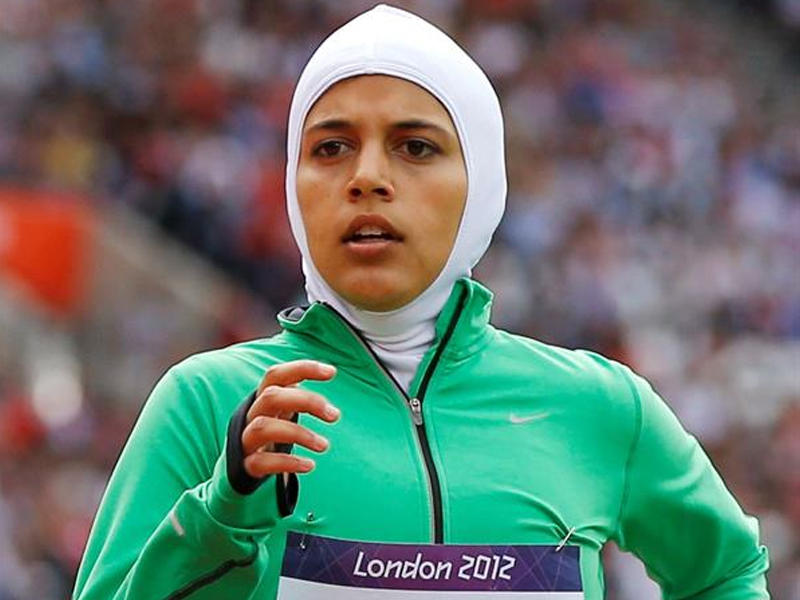 العداءة السعودية سارة عطار