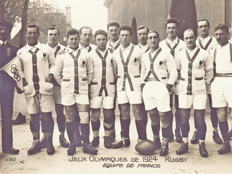 فريق المنتخب الفرنسي للريكبي