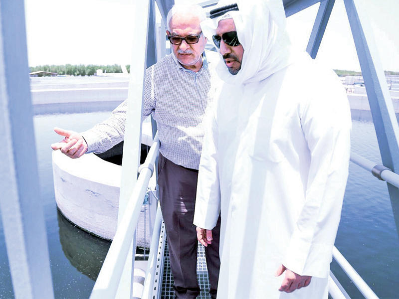 الحمود خلال جولة على محطة الصليبية