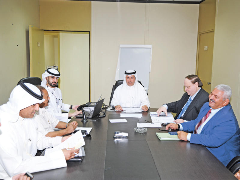 الجريسي خلال العمومية أمس