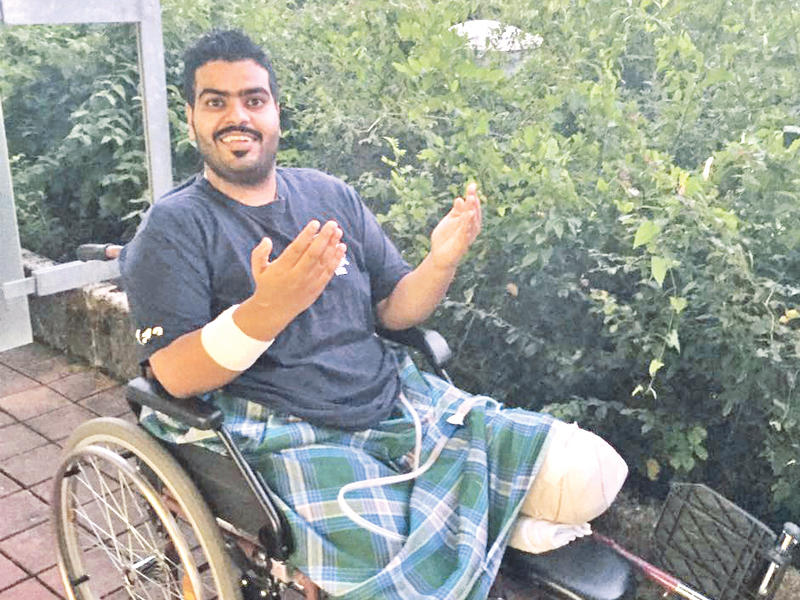 الفريح في المركز العلاجي بألمانيا