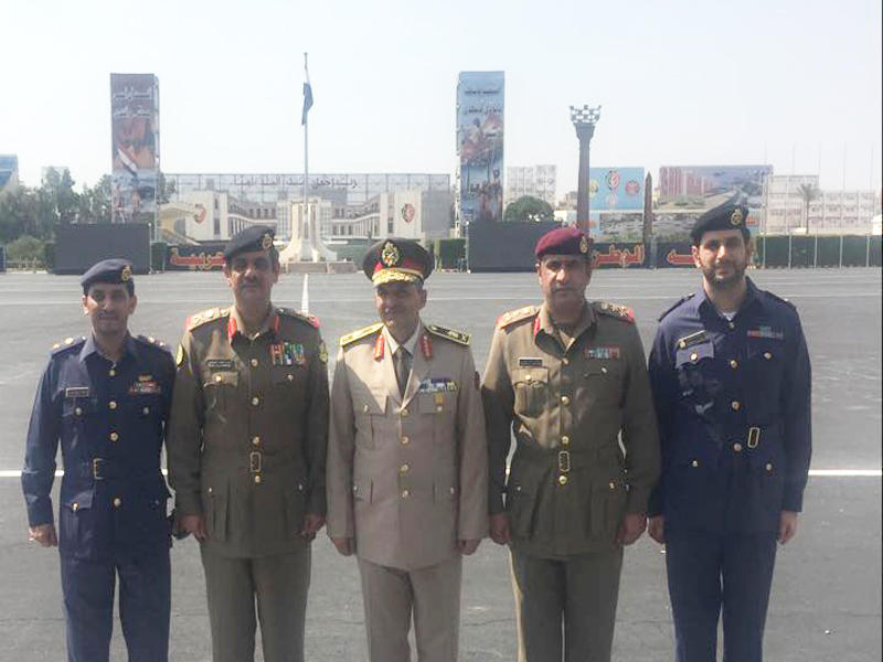 تخريج ضباط كويتيين من الكلية الحربية المصرية