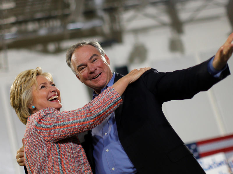 تيم كين وهيلاري كلينتون