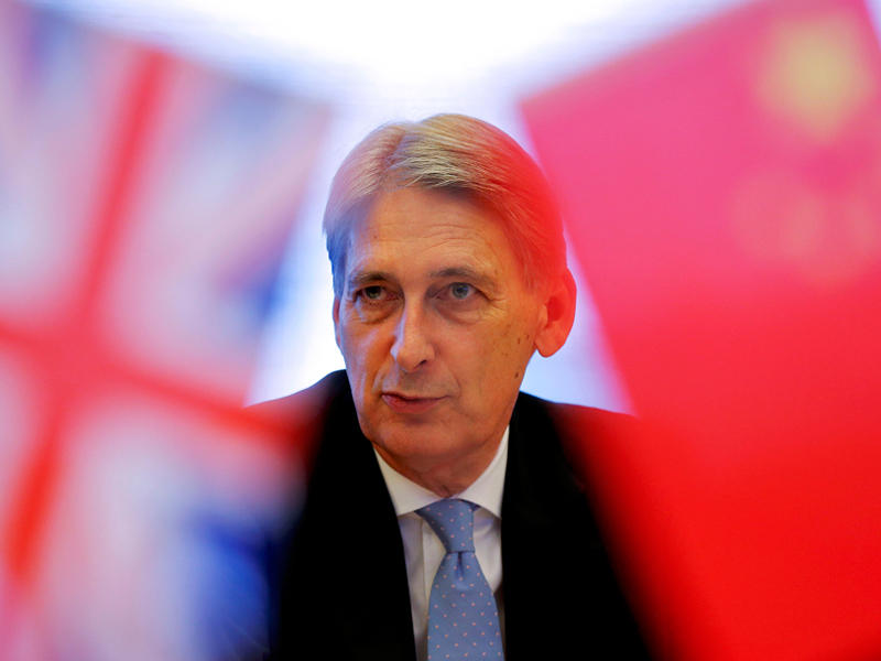  وزير الخزانة البريطاني فيليب هاموند