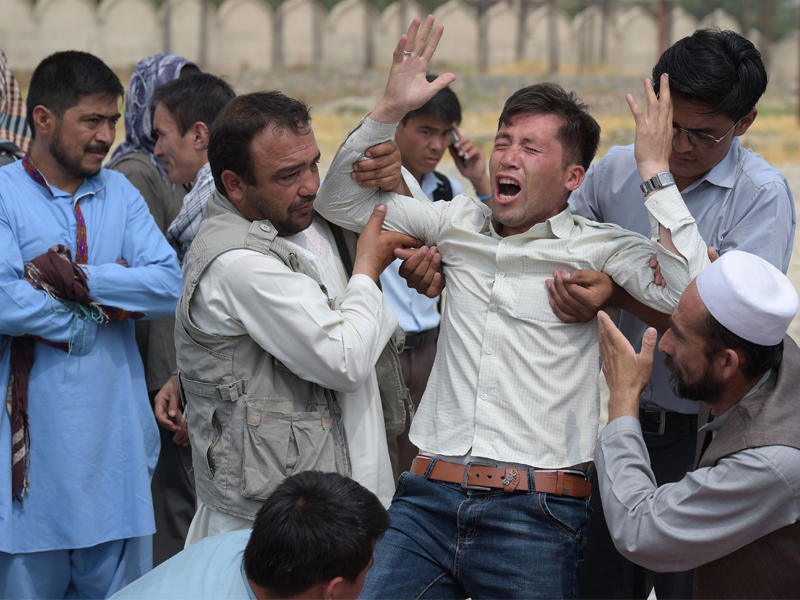 ذوي ضحايا آخر اعتداء يوم السبت الماضي