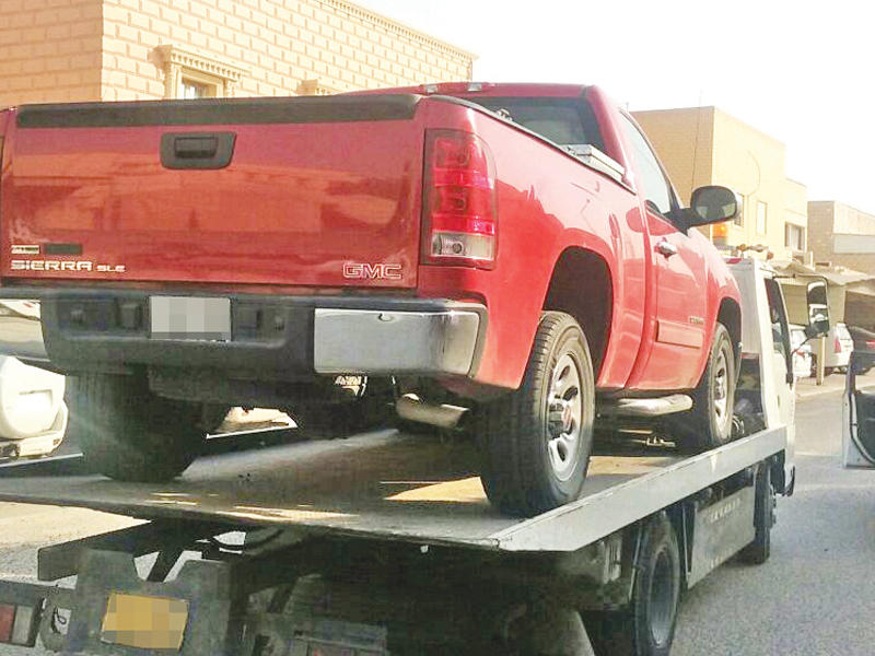 مركبة المتهم