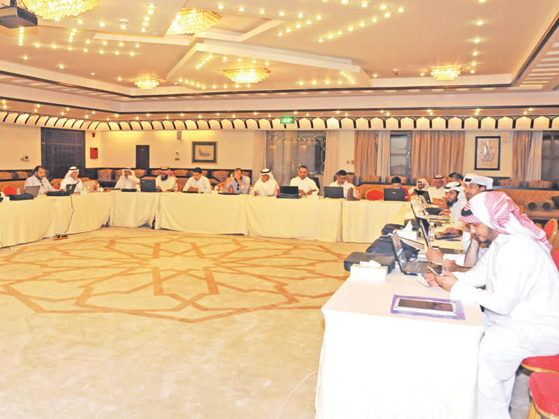 جانب من الاجتماع 