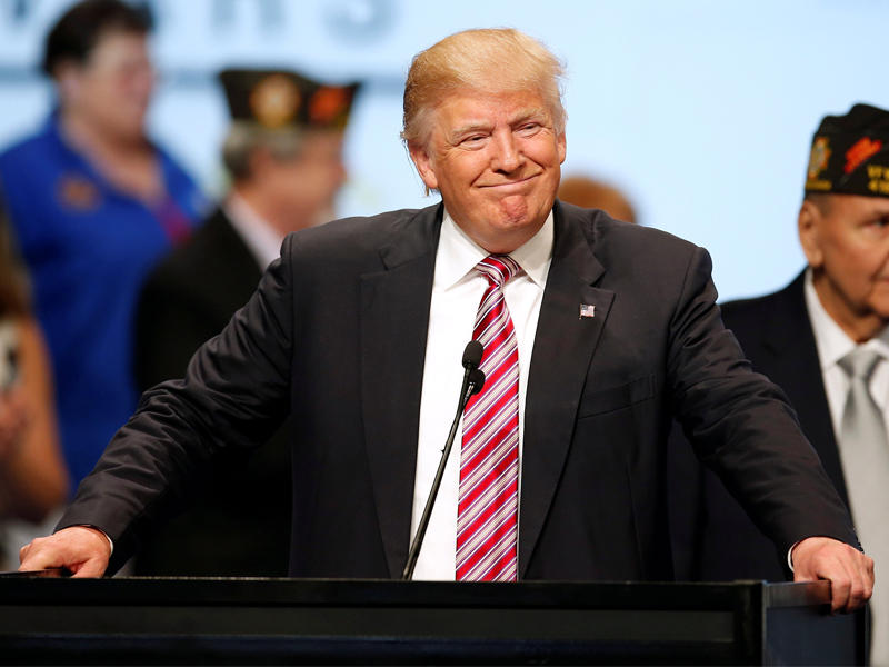 المرشح الجمهوري دونالد ترامب