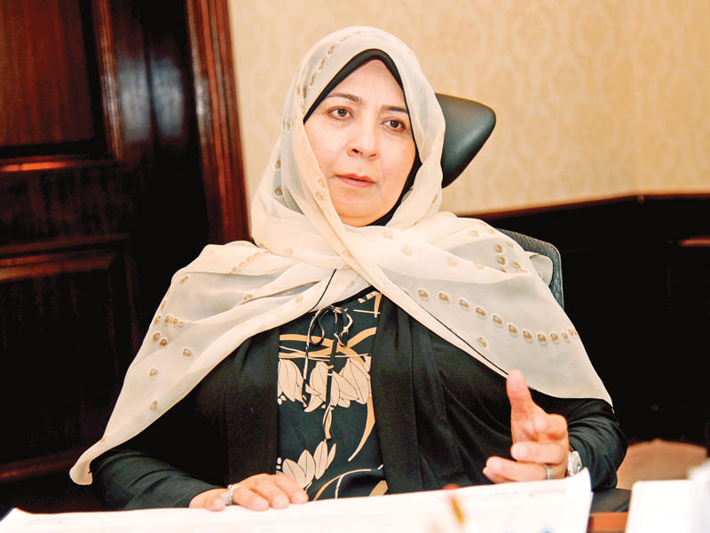  نائبة المدير العام للمؤسسة العامة للرعاية السكنية لشؤون التوزيع والتوثيق فوزية دشتي