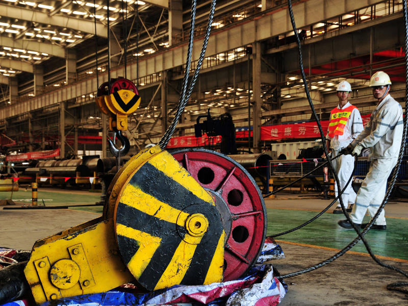 قطاع التصنيع في الصين يتراجع