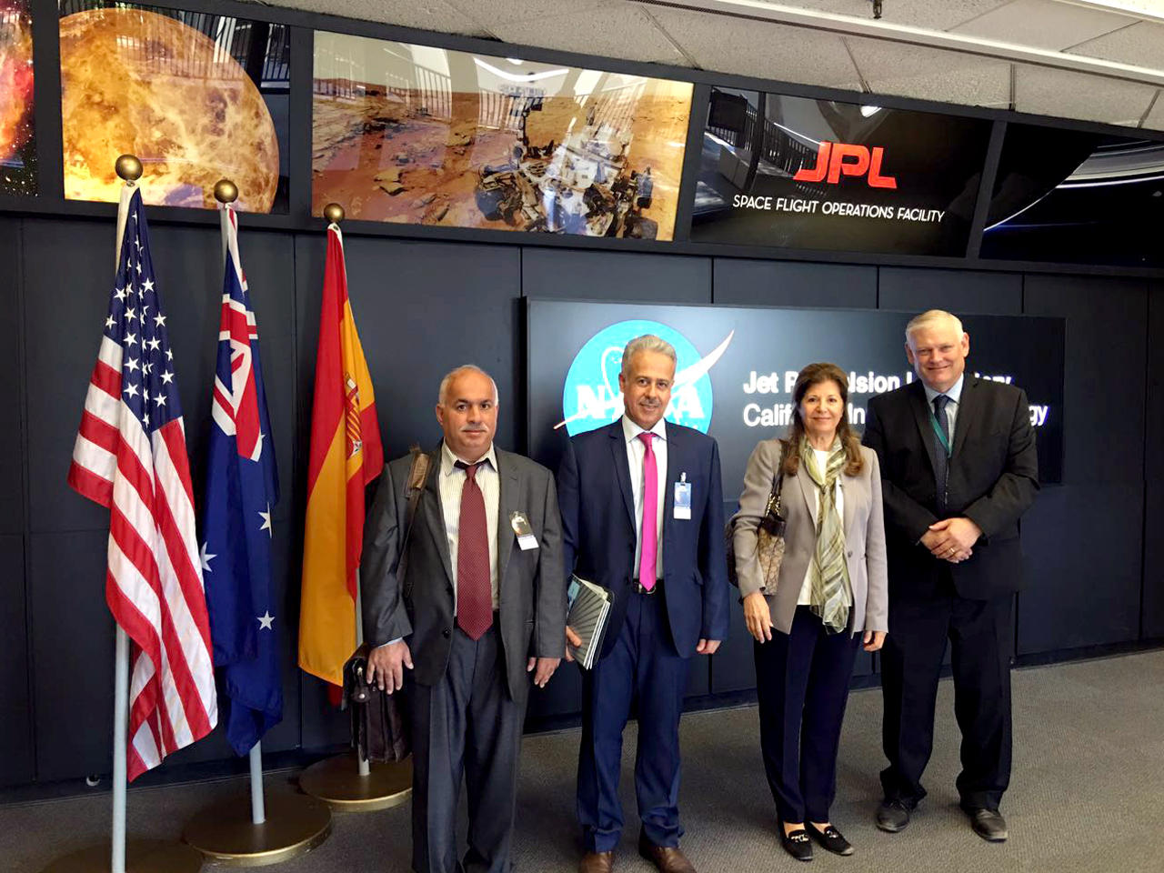 الدكتورة سميرة عمر خلال زيارتها لأمريكا 