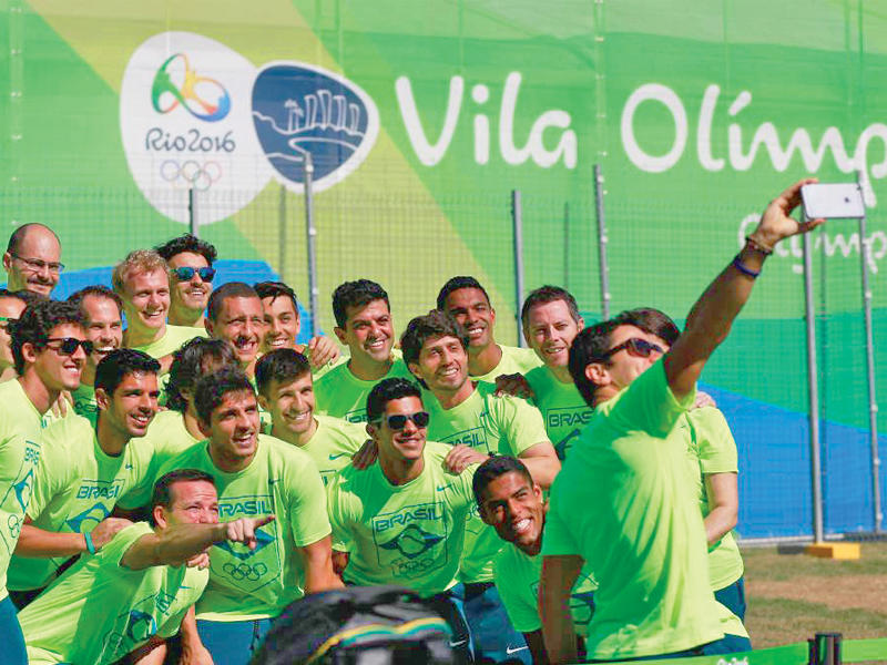 لاعبو البرازيل