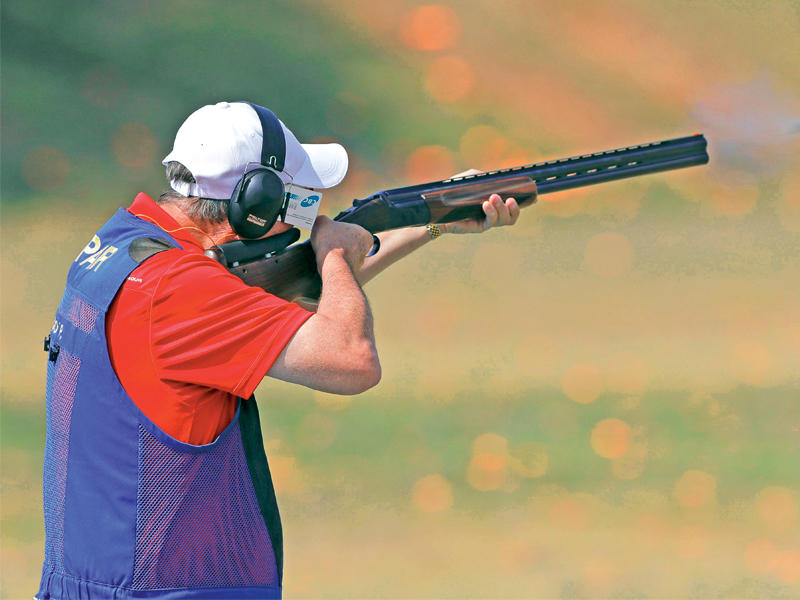 بيرناردو ريتشار من الباراغواي خلال التدريبات 