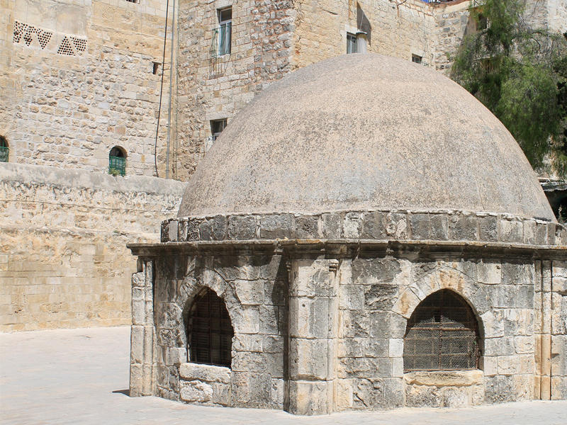 دير السطان في صورة أرشيفية 