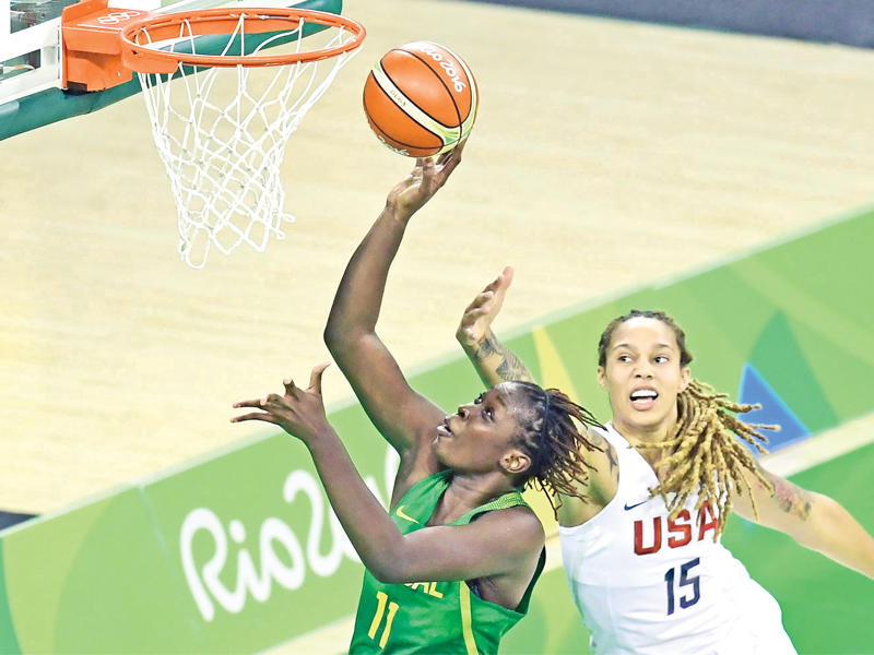 جانب من لقاء الولايات المتحدة والسنغال