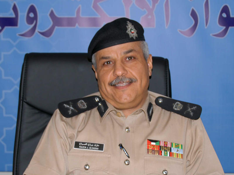 وكيل وزارة الداخلية المساعد لشؤون الجنسية والجوازات اللواء الشيخ مازن الجراح الصباح