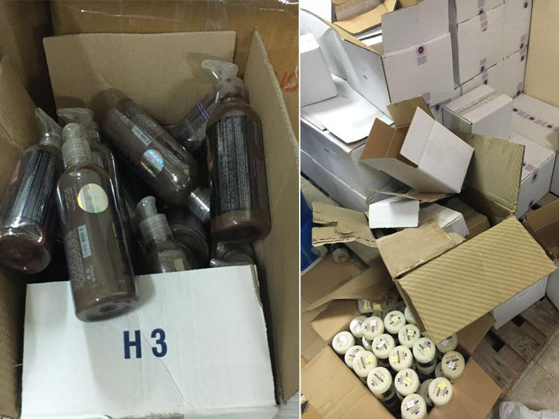 جانب من المضبوطات