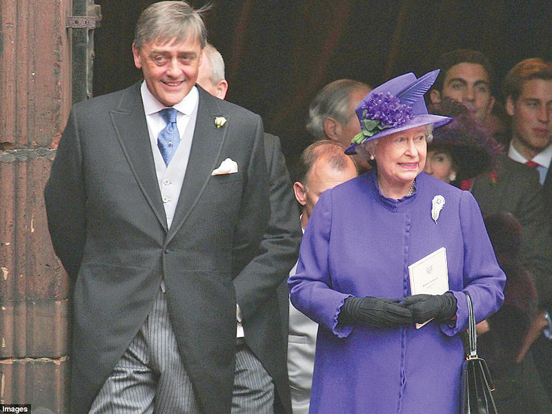 الملكة والدوق في صورة أرشيفية