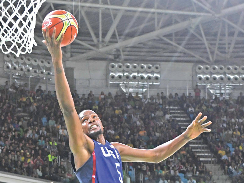 دورانت يتألق ويقود فريقه للفوز على أستراليا