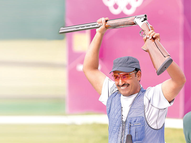 البطل العالمي الرامي فهيد الديحاني