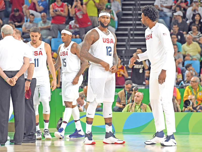 جانب من لقاء أميركا وفرنسا