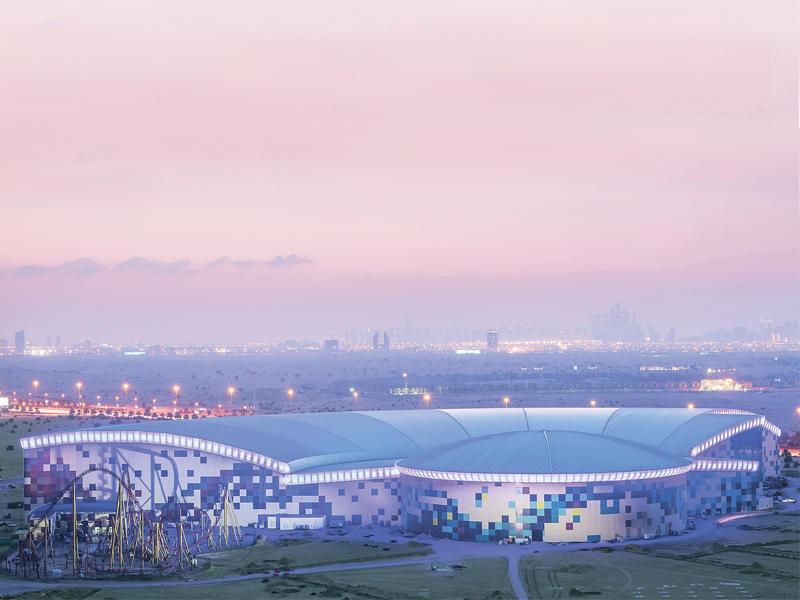 صورة خارجية لعالم آي أم جي للمغامرات في دبي