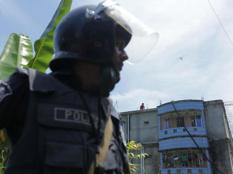 المنزل الذي قالت الشرطة أن تميم شودوري كان يختبىء فيه