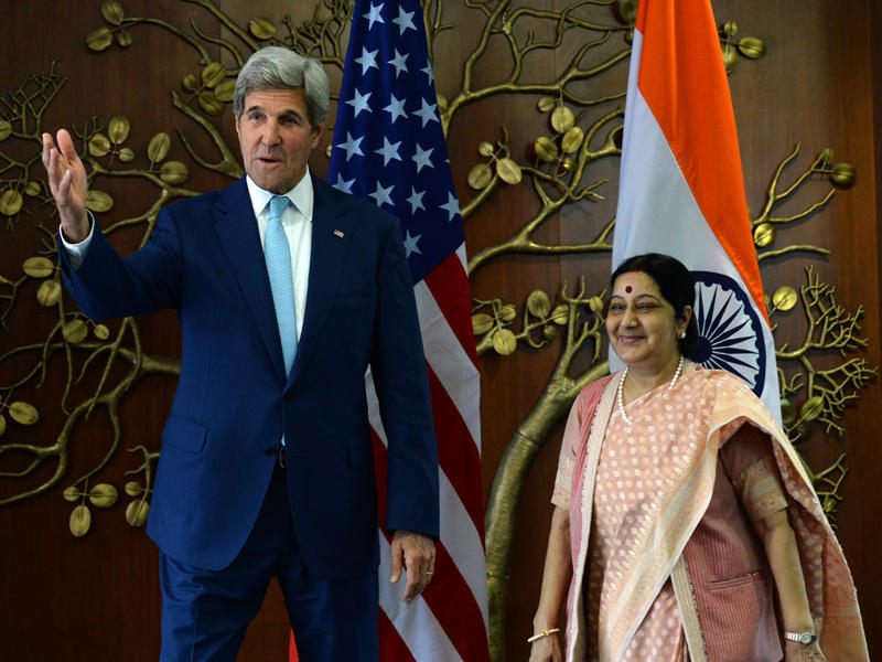 وزيرا خارجية الولايات المتحدة والهند