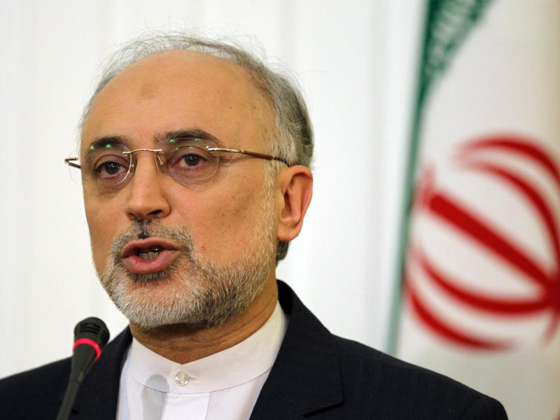 رئيس المنظمة الايرانية للطاقة الذرية علي اكبر صالحي