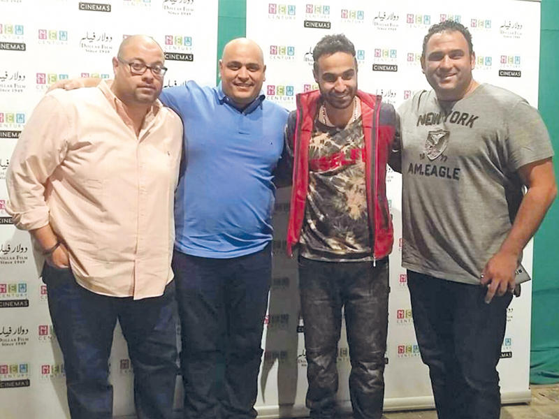 أبطال فيلم {كلب بلدي}n