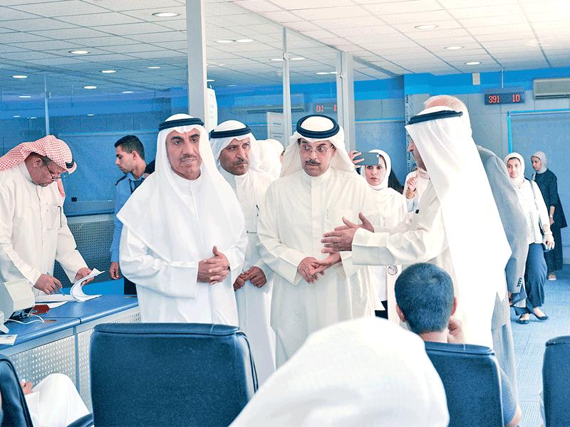 الأنصاري ومال الله خلال الجولة التفقدية