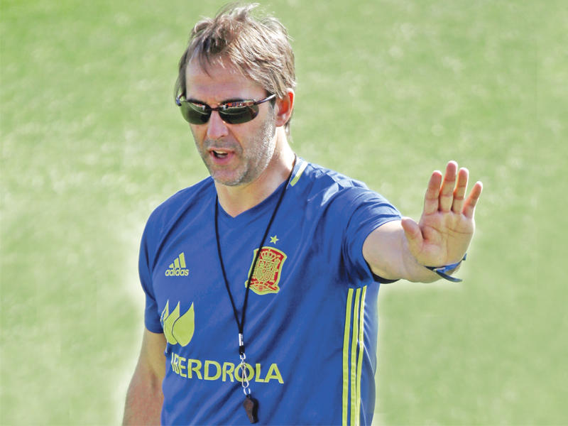 لوبتيغي مدرب المنتخب الإسباني