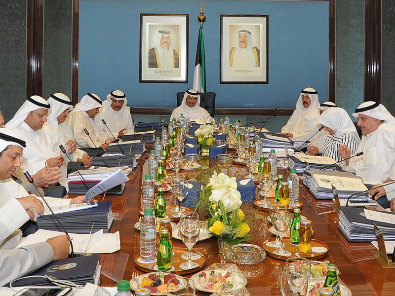سمو رئيس مجلس الوزراء الشيخ جابر المبارك يترأس الجلسة