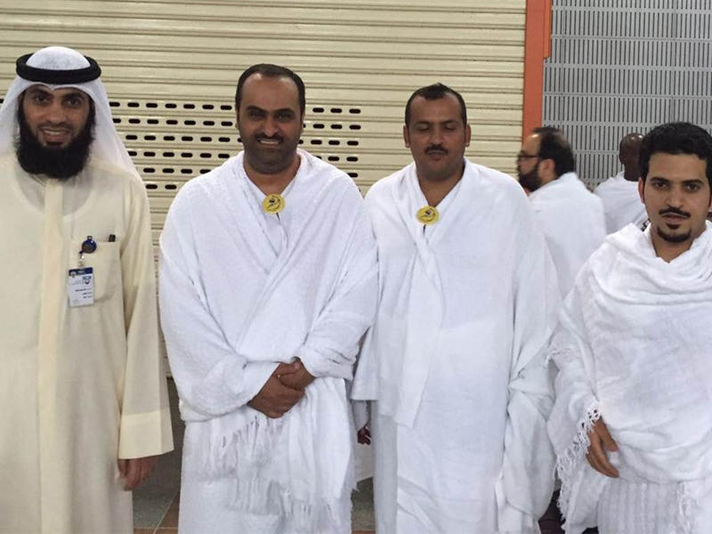  وصول مجموعة من حجاج دولة الكويت إلى المملكة في طريقهم للمشاعر المقدسة لأداء فريضة الحج (كونا)