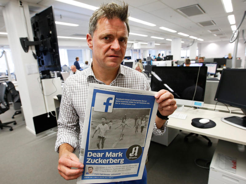 ايسبن ايغل هانسن، رئيس تحرير صحيفة افتنبوستن