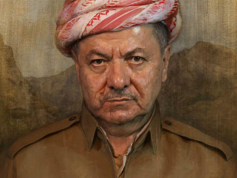 رئيس اقليم كردستان العراق مسعود البارزاني