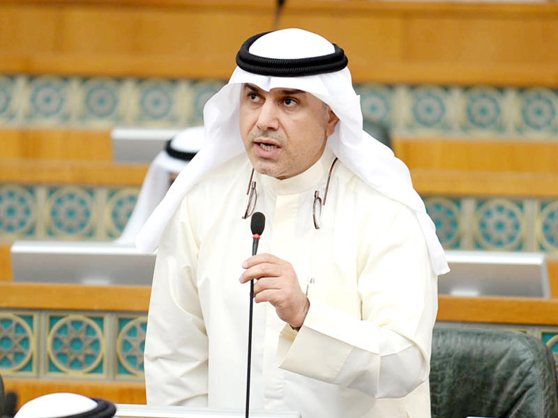 رئيس مجلس الامة بالإنابة عبد الله التميمي