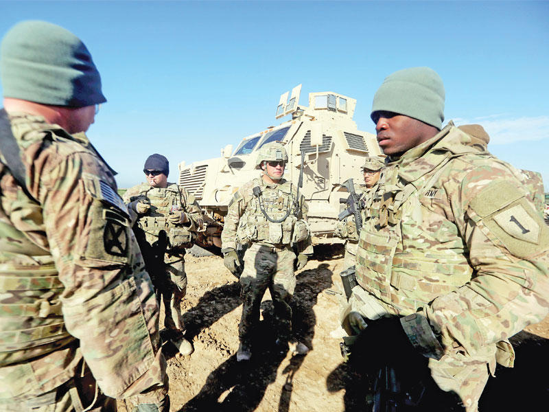 جنود أميركيون في العراق (أ ف ب)