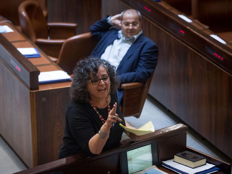 عضوة الكنيست الاسرائيلي عايدة توما (ارشيف)