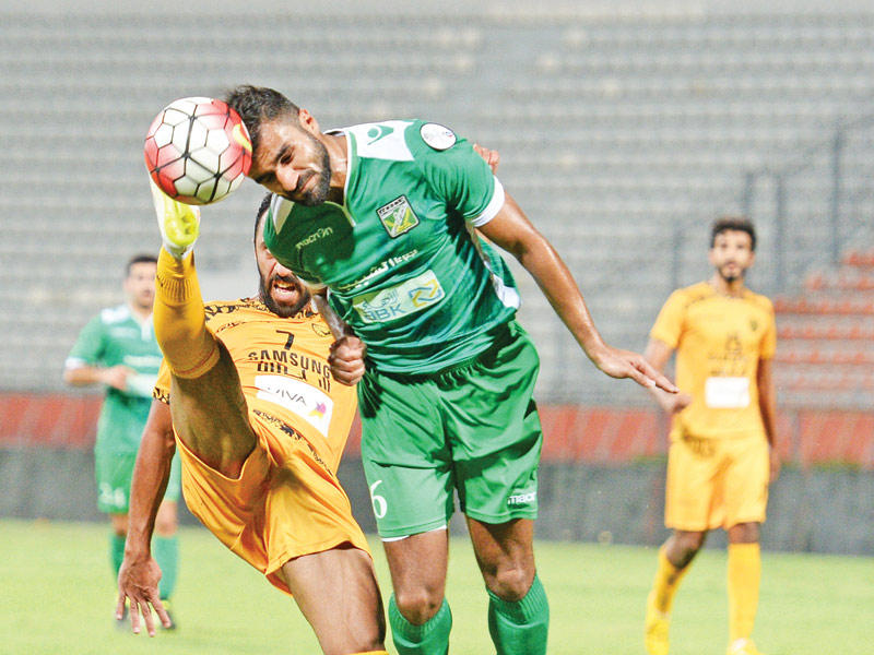 جانب من لقاء سابق بين القادسية والعربي في الموسم الماضي