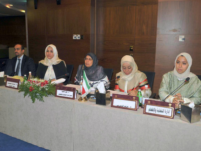  جانب من اجتماع اللجنة الخليجية لمكافحة الامراض المزمنة غير المعدية 