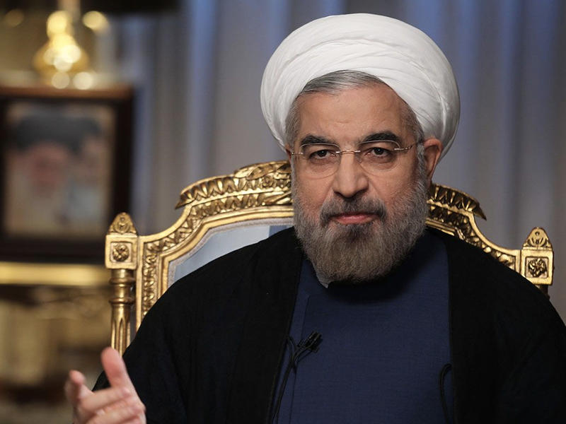 الرئيس الإيراني حسن روحاني